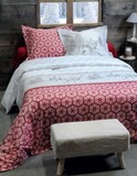 Housse de duvet Aravis rouge