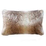 Coussin fourrure Panther winter 30x50cm