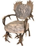 Fauteuil bois de cerf