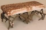 banc bois de cerf